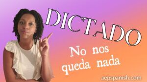 Lee más sobre el artículo Fantastic exercise to improve listening, pronunciation and increase Spanish vocabulary.
